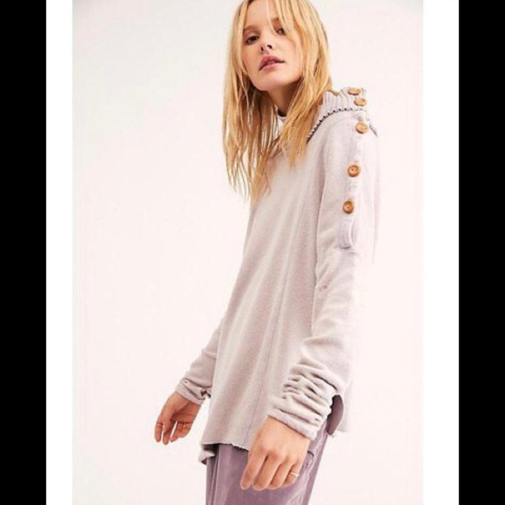 SOLD❌🍭FREE PEOPLE EYES WIDE OPEN PULLOVER(SzS - Picture 3 of 16